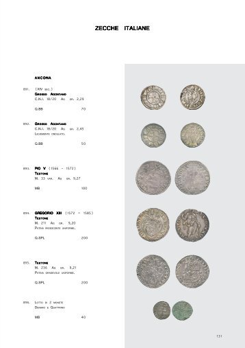 ZECCHE ITALIANE - Numismatica Negrini