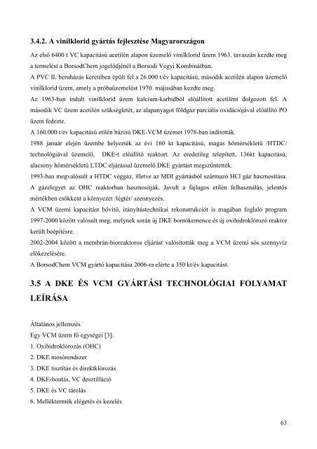 Vegyipari Ã©s PetrolkÃ©miai TechnolÃ³giÃ¡k Szerves KÃ©miai TechnolÃ³gia