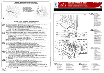 automazione elettromeccanica interrata per cancelli a ... - O&O S.r.l.