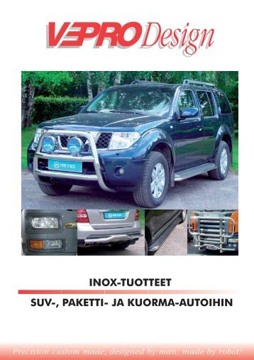 INOX-tuotteet - vepro oy
