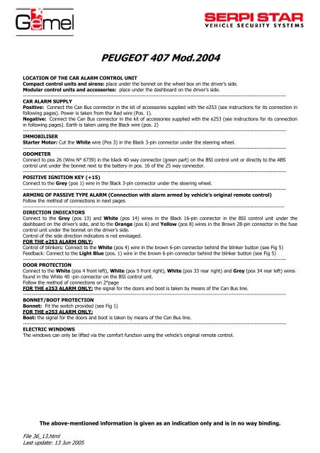 Peugeot 407 Mod 2004 Pdf