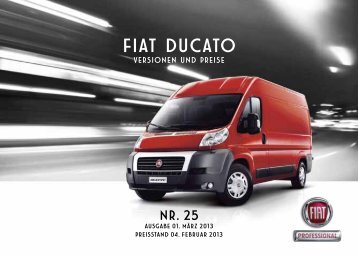 Preisliste - Fiat Professional