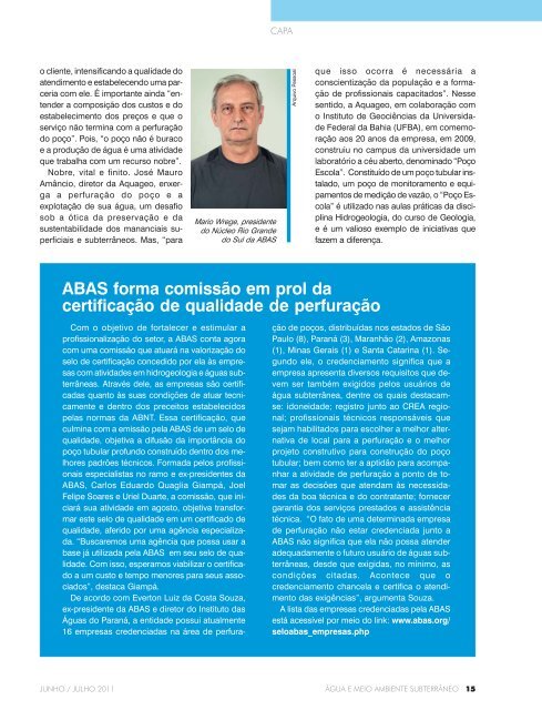 Revista - ABAS