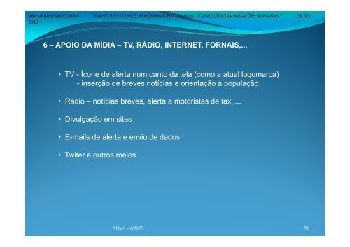 Download da palestra - ABAS