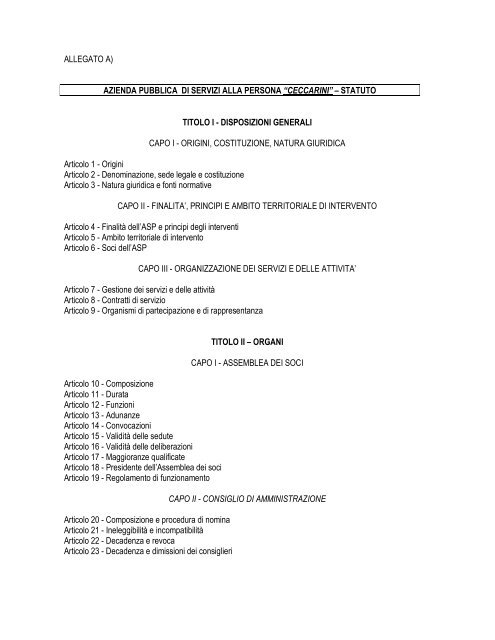 allegato a) azienda pubblica di servizi alla persona “ceccarini”