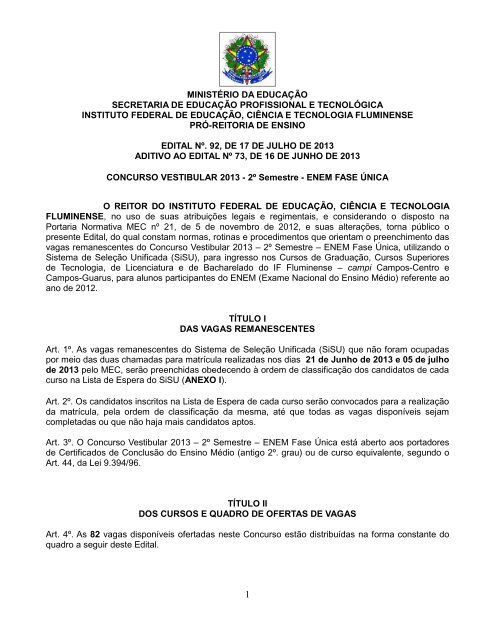 Edital Sisu Ufmg, PDF, Diploma de bacharel