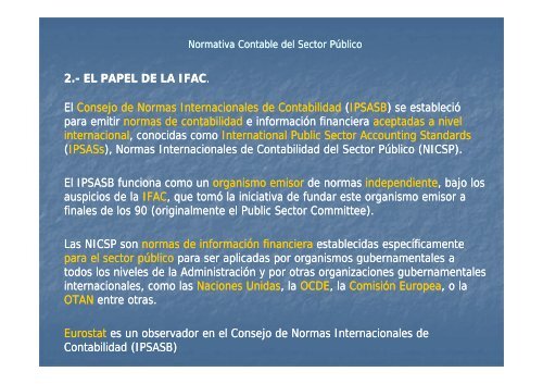 Normativa Contable del Sector PÃºblico