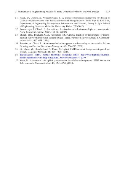 Wireless Network Design: Optimization Models and Solution ...