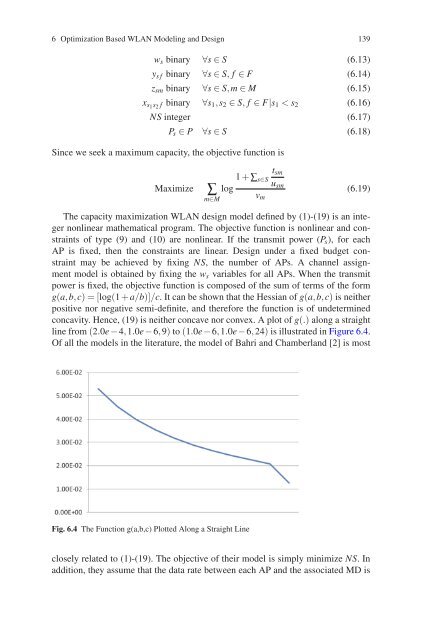 Wireless Network Design: Optimization Models and Solution ...