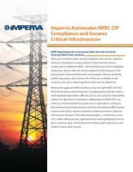Imperva Automates NERC CIP Compliance and Secures Critical ...