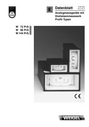 pdf (135 KB) - Weigel Messgeraete GmbH