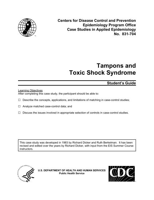 L:\ZVD0\Case Studies\Tampons and Toxic Shock\Xtss ... - Library