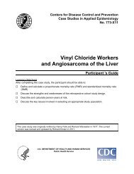 Vinyl Chloride Workers and Angiosarcoma of the Liver - Library