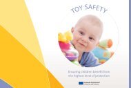 Toy safety brochure - European Commission - Europa