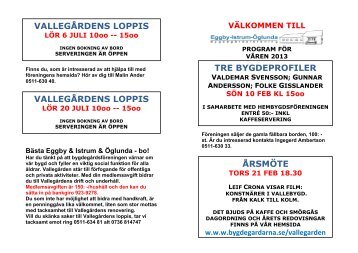 Programblad vÃ¥ren 2013