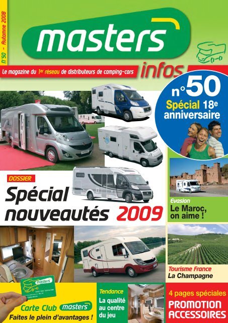 Masters-Infos - Queven Camping-cars