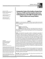 Comparative Study of the Auditory Steady-State Response - PSO-HNS