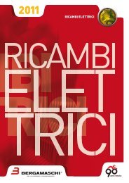 RICAMBI ELETTRICI - Bergamaschi