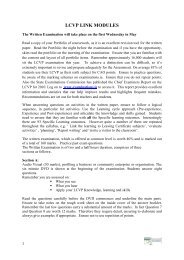 Leaving Certificate Vocational Programme Revised Links Modules