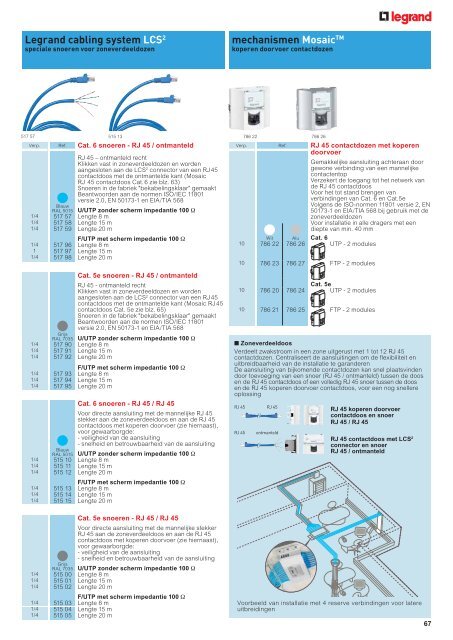 PRESTATIE - Legrand