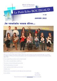 Télécharger le petit écho de Bouzigues Janvier 2013 au format PDF