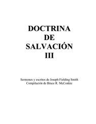 DOCTRINA DE SALVACION III - Cumorah.org