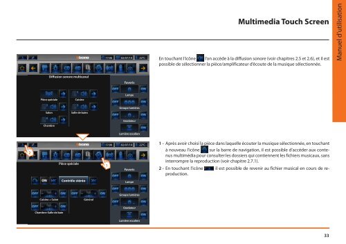 Multimedia Touch Screen