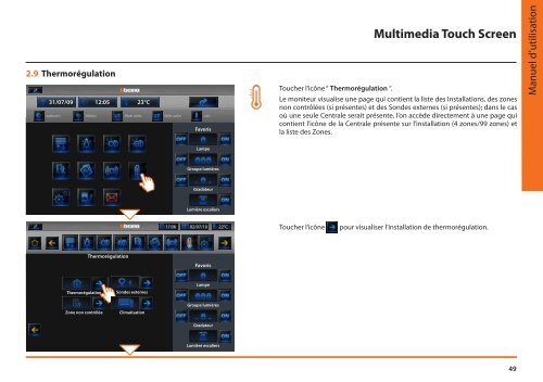 Multimedia Touch Screen