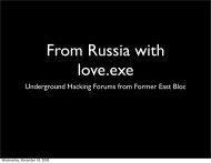From Russia with love.exe - Securitybyte