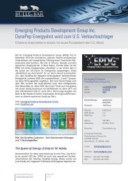 Emerging Products Development Group Inc. DynaPep Energyshot ...