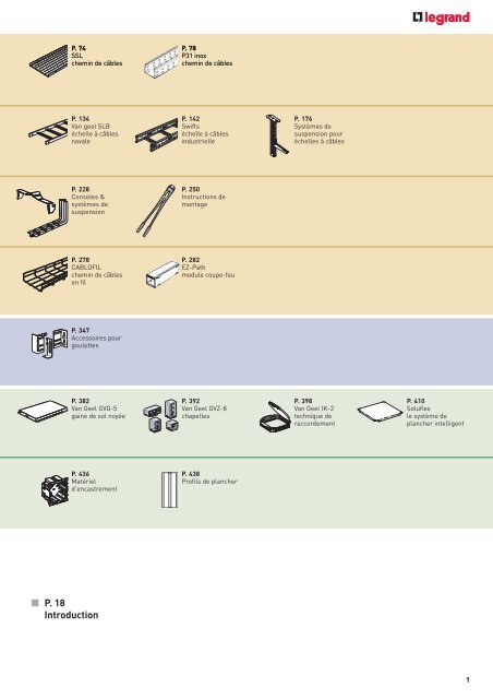 Télécharger le catalogue complet (48.86 MB) - Legrand