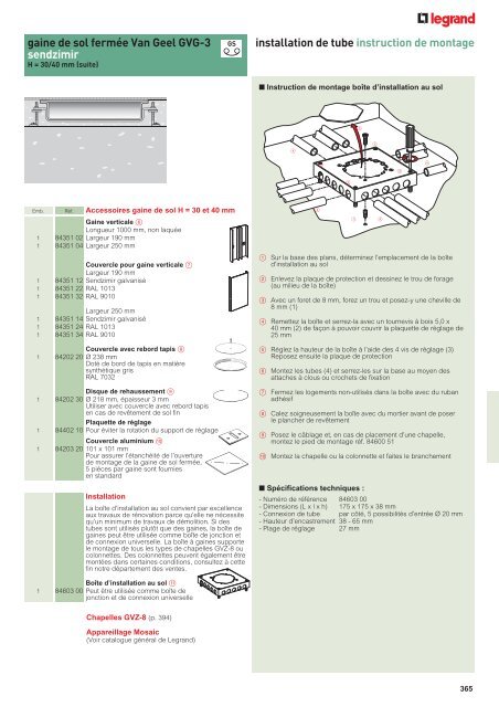 Télécharger le catalogue complet (48.86 MB) - Legrand