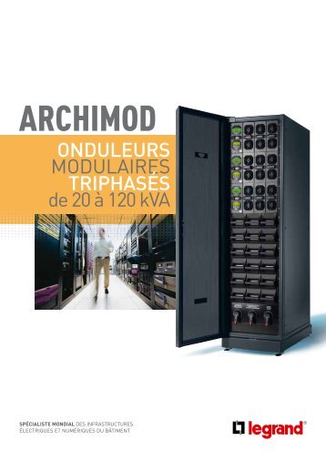 ARCHIMOD - Conventional UPS systems - Legrand