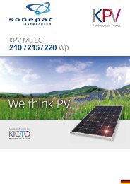 We think PV. - energy-team.at - Solarzelle Waldviertel