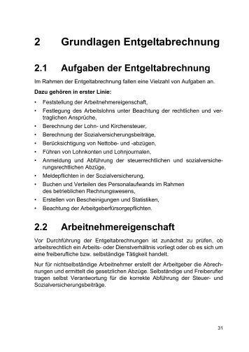 2 Grundlagen Entgeltabrechnung - Buchhandel.de