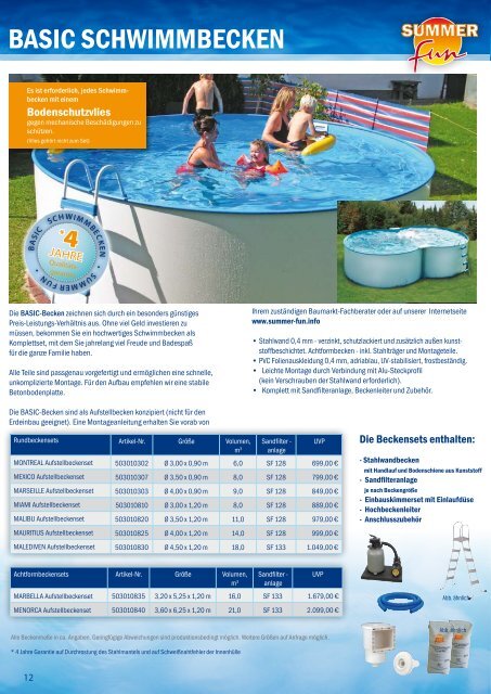 1 2 3 4 5 1 2 3 4 5 - Poolshop-Joachim.de