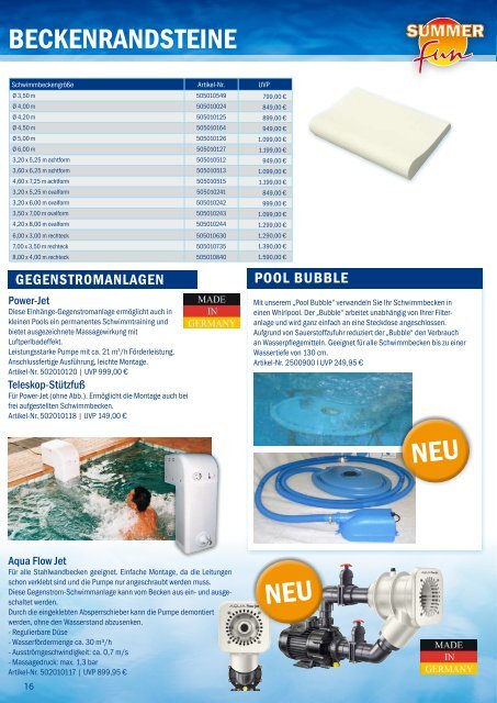 1 2 3 4 5 1 2 3 4 5 - Poolshop-Joachim.de