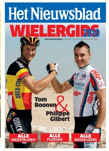 Philippe Gilbert Tom Boonen - De Standaard