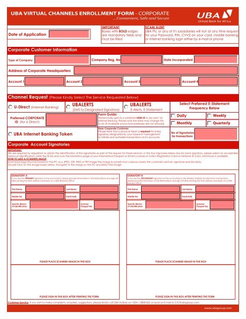 UBALERTS UBALERTS - UBA Plc