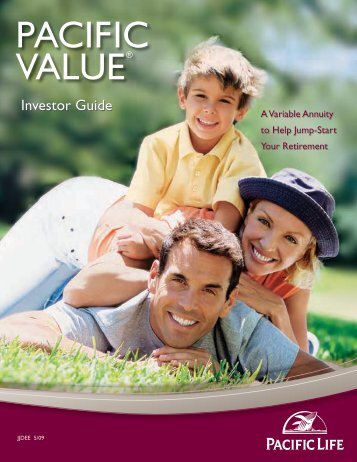 PacIfIc ValueÂ® - Pacific Life Insurance Company