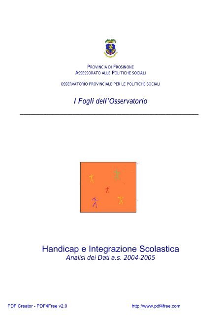 Handicap e Integrazione Scolastica - Provincia di Frosinone