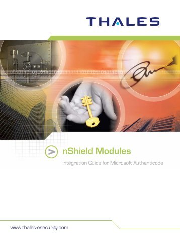 nShield Microsoft Authenticode Windows 2008 ... - Thales e-Security