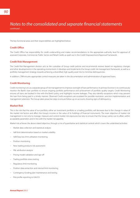 2012 Annual Report & Financial Statements - UBA Plc