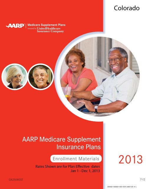 AARP Medicare Supplement Application - Colorado Health Agents