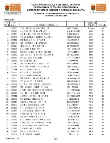 Descargar Archivo - SecretarÃ­a de EducaciÃ³n del Estado de Chiapas