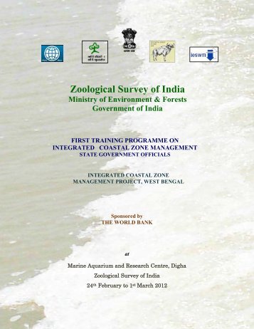 Officers Training program at ZSI.pdf - Integrated Coastal Zone ...