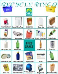 Recycle Bingo Cards