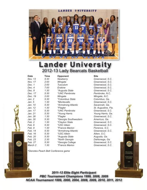 Media Guide - Lander University