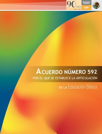 ACUERDO NÃMERO 592 - SecretarÃ­a de EducaciÃ³n del Estado de ...