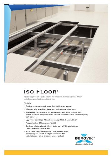 Iso Floor - Bergvik Flooring
